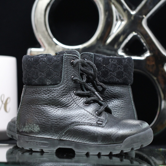 Gucci Other - Gucci Toddler Commando Boots 6.5